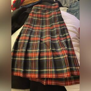 Urban Outfitters plaid mini skirt
